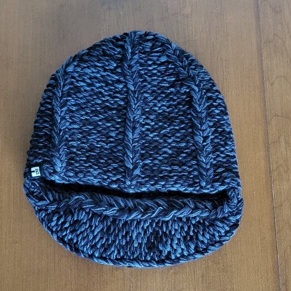 Knitted Brimmed Beanie Visor  Peaked Pull on by Block Headwear - Picture 3 of 10